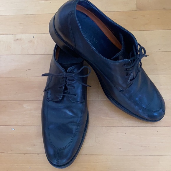 Cole Haan Mens Sz 8.5 black leather dress shoes main image 8